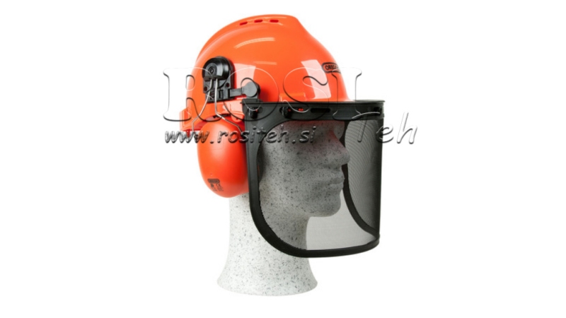 ZAŠTITNA KACIGA YUKON S VISOROM I ZAŠTITOM ZA UŠI