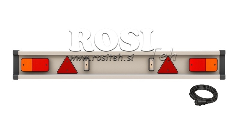 ODBOJNIK PRIKOLICE S SVJETLIMA 2150mm