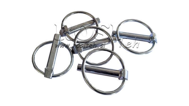 SET SIGURNOSNIH KLIPOVA OKRUGLI fi 6.0 mm (5 kom)