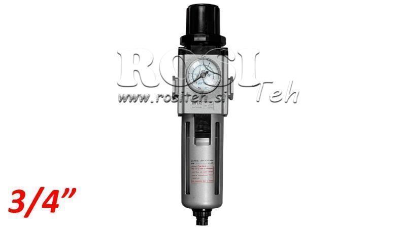 PNEUMATSKI FILTER REGULATOR 600 G3/4 40µ 0-10b