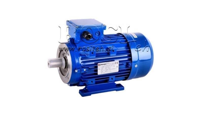 1.5kW-ELEKTRIČNI MOTOR MS100L-6_945rpm 3Fazni noga flanša-B14