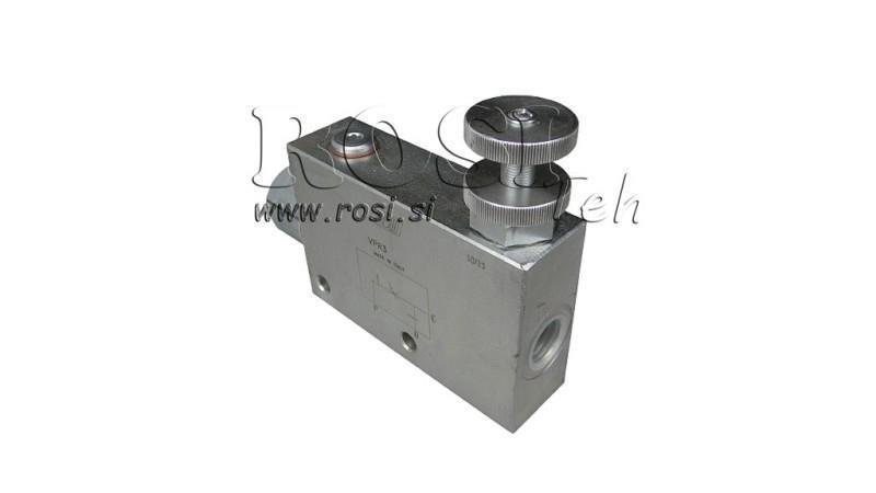 PRIORITETNI VENTIL VPR3 3/8 otvorena linija