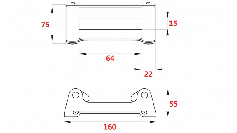 VALJČASTO VODILO ZA ČELJIČNO UŽE DWM 3500