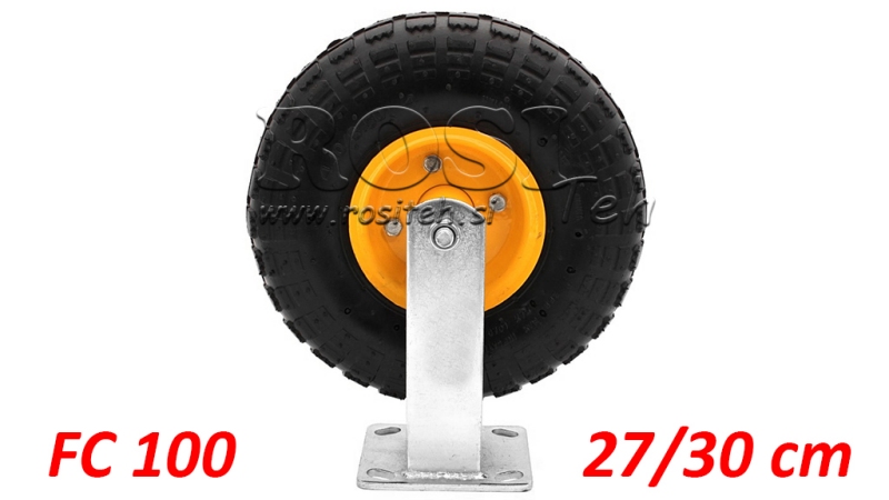 PNEUMATSKO KOLO 27/30cm S FIKSNOM OSNOVOM FC100