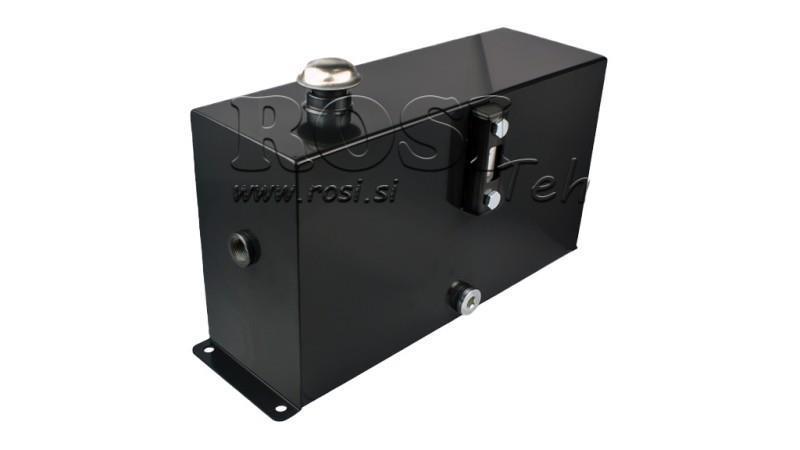 METALNI REZERVAR 12 LITARA KOCKA 255x120x450mm POTPUNO S OPREMOM