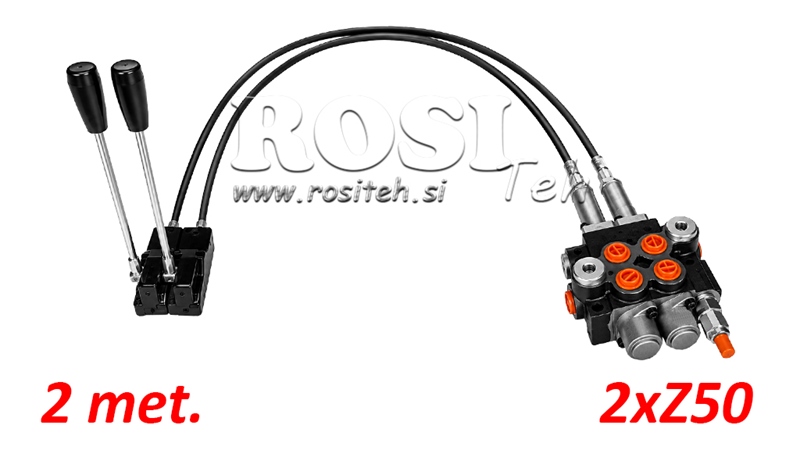 KIT 2xZ50 + JOYSTICK 1 POZICIJA L2000