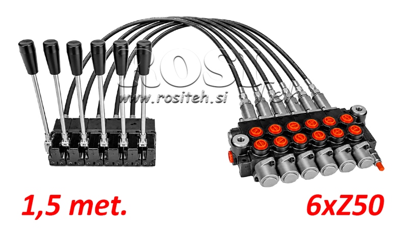 KIT 6xZ80 + JOYSTICK 1 POZICIJA L1500