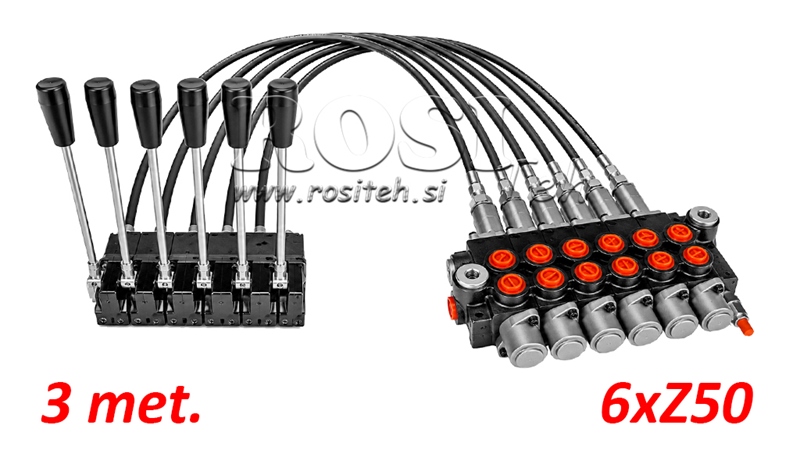 KIT 6xZ80 + JOYSTICK 1 POZICIJA L3000