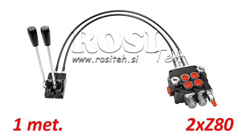 KIT 2xZ80 + JOYSTICK 1 POZICIJA L1000