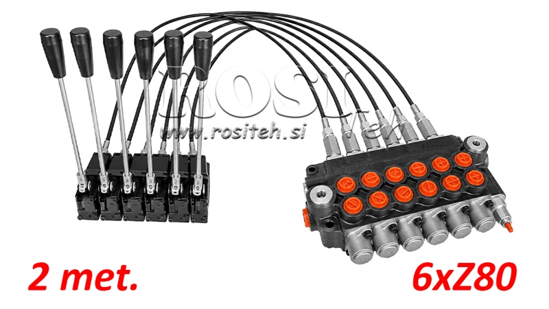 KIT 6xZ80 + JOYSTICK 1 POZICIJA L2000