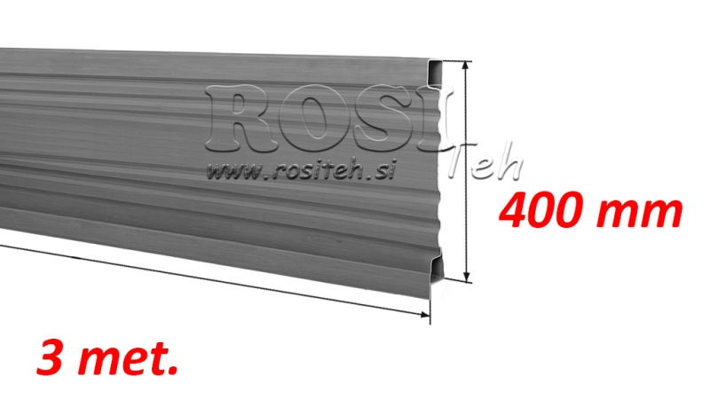 STRANICA  ZA KIPER PRIKOLICU 3 MET. - VISINA 400 mm