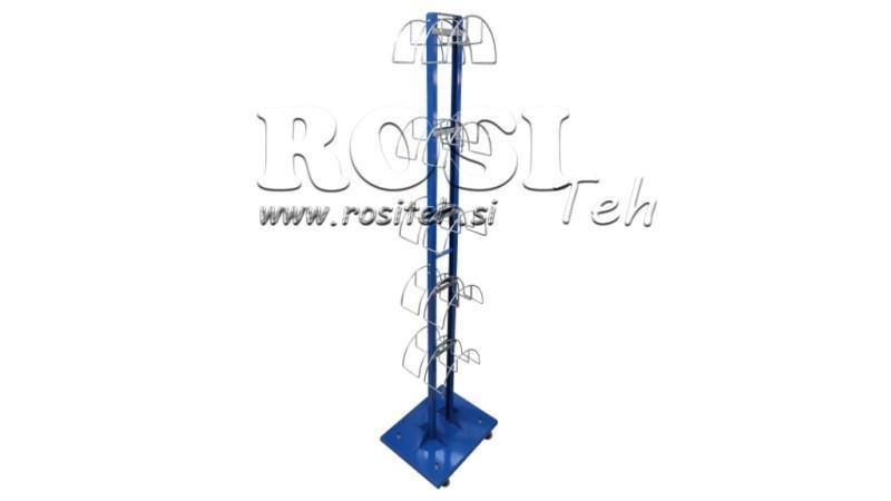 KOLICA ZA POHRANU HIDRAULIČNIH CEVI 10 MJESTA