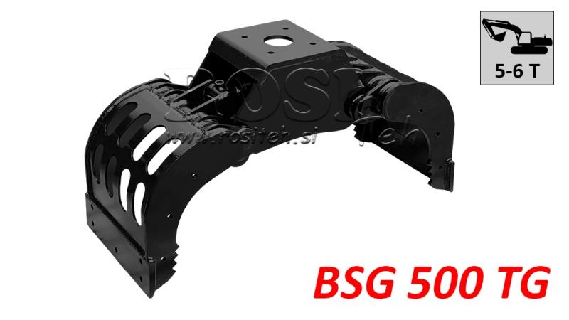 HVATAČ KAMENJA BSG 500 TG 1500 kg - 1350 mm