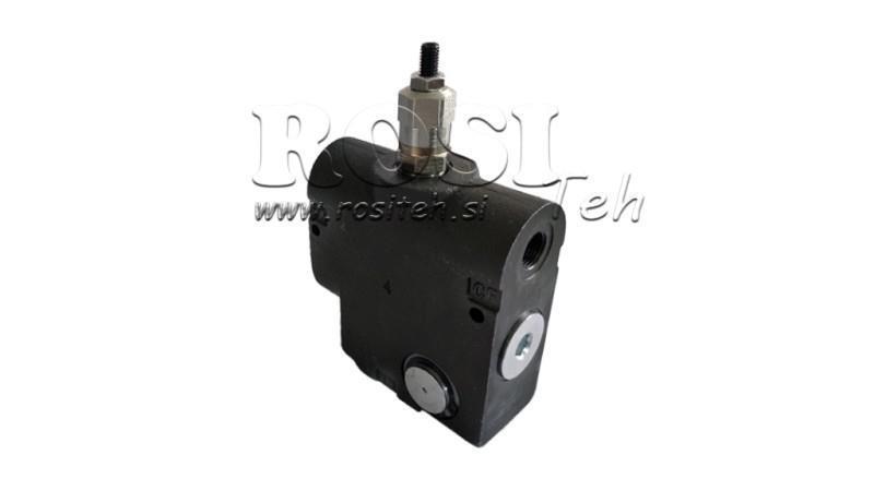 PRIORITETNI VENTIL 1/2 S SKALOM I SIGURNOSNIM VENTILOM 0-60lit, 0-200bar