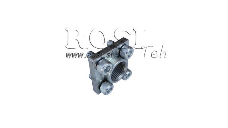 Cijevna veza 3/8 - RAVNA FLANŠA fi 30