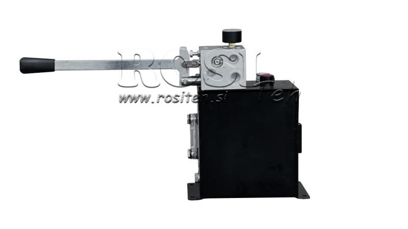 HIDRAULIČKI RVBR AUTOMATSKI VENTIL ZA PROLJETNI CILINDAR S REZERVAROM I EMERGENCIJALNOM RUČKOM