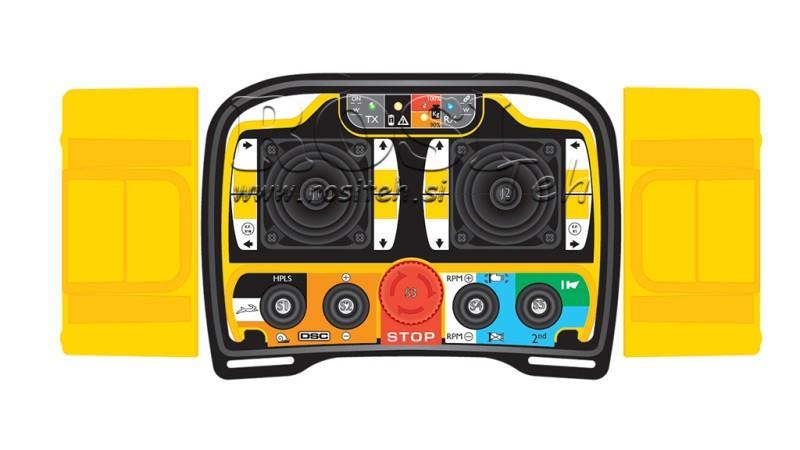 RADIO DALJINSKO UPRAVLJANJE -PROPORCIONALNO- ZEUS2 B2 10016 Plus