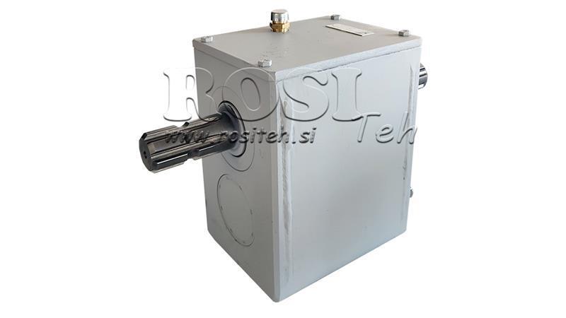 REDUKTOR TRAKTORA - 1:1.85 (80HP-60kW) MUŠKI-MUŠKI