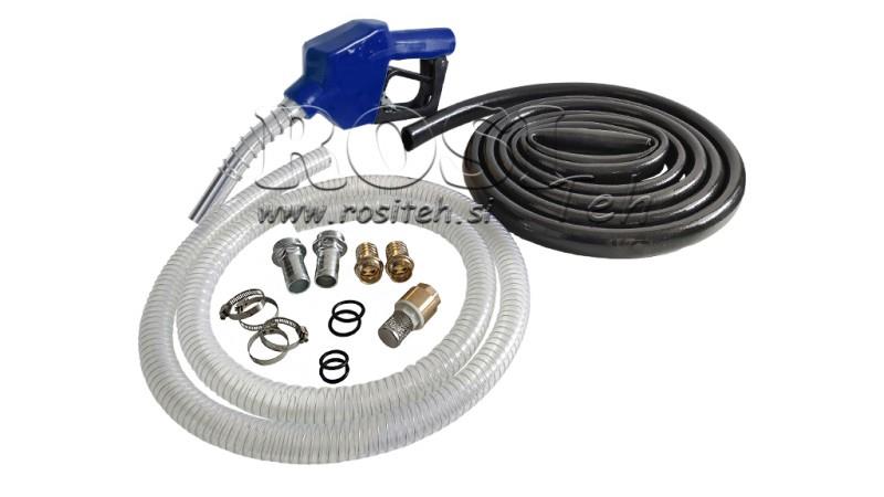 DIZEL PUMPA GORIVA 600W 40 l/min S METROM I PIŠTOLJEM