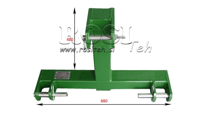 VUCNI KUKA ZA TROKUTNU KUKU CAT.1