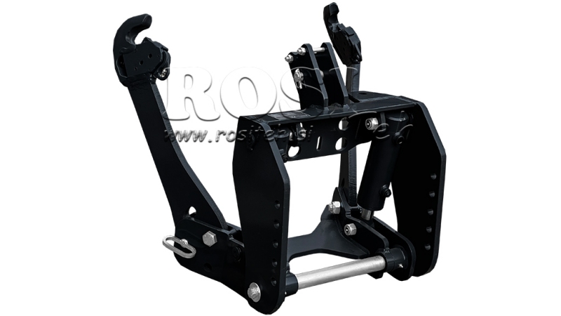 UNIVERZALNI KIT PREDNJA ČELNA HIDRAULIKA 2KAT ZA TRAKTOR 1500kg CRNA (RAL 9005)