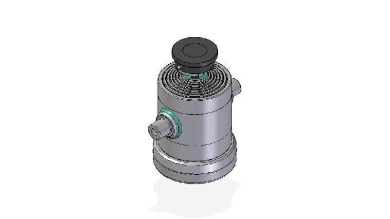 7029S -TELESKOPSKI CILINDAR STANDARD/KUGLA 7 STUPNJEVA PUTANJA 1492 PROMJER 240