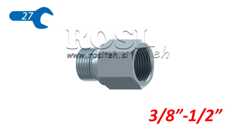HIDRAULIČNI ADAPTER MUŠKI-ŽENSKI 1/4-3/8