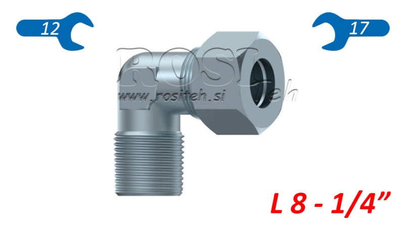 HIDRAULIČNI PRIKLJUČAK FITING NZ