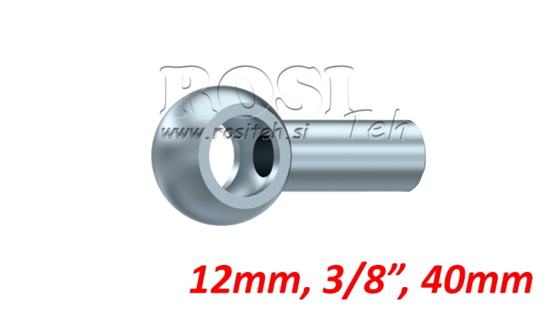 METALNA CIJEV BANJO 3/8 40mm