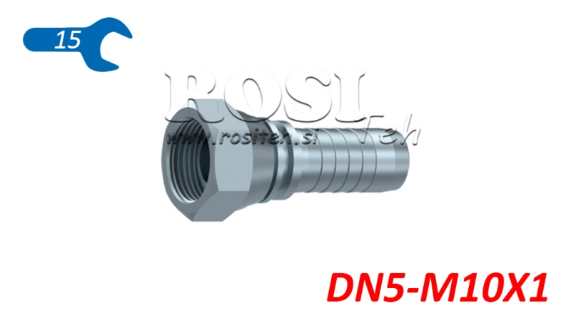 HIDRAULIČNI PRIKLJUČAK BSP ŽENSKI DN5-M10x1