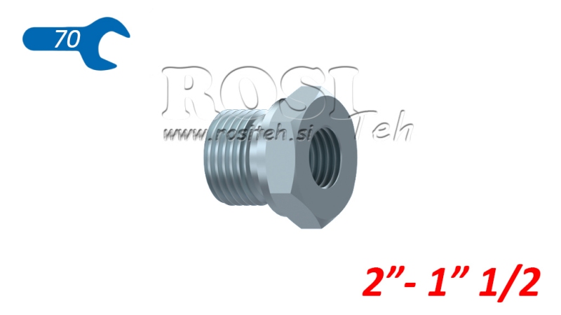 HIDRAULIČNI ADAPTER MUŠKI-ŽENSKI 2- 1 1/2