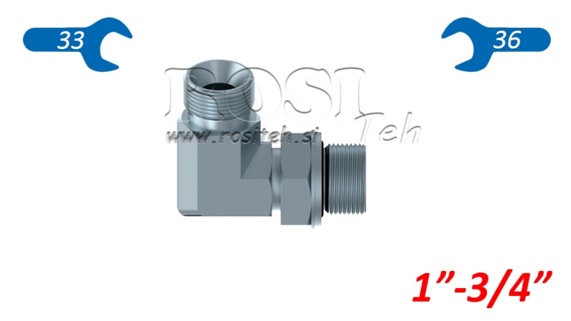 HIDRAULIČNI PRIKLJUČAK FITING NZ