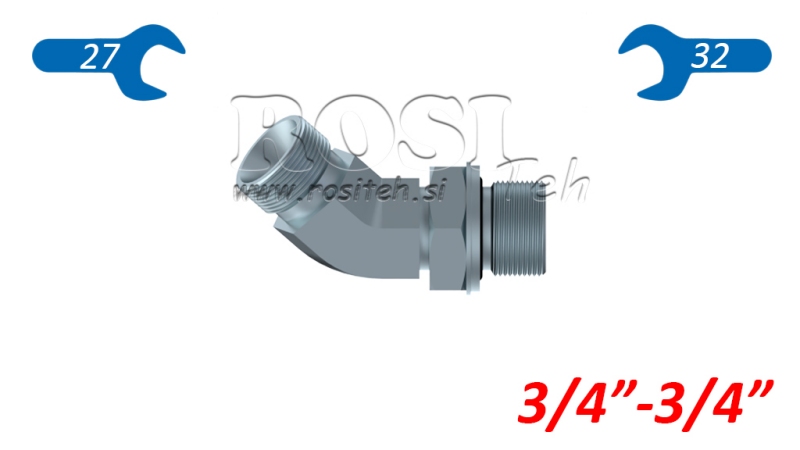 HIDRAULIČNI PRIKLJUČAK FITING NZ