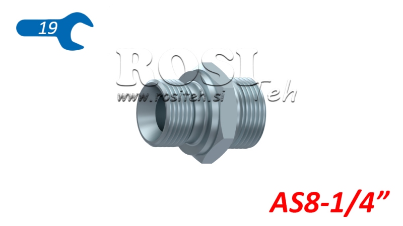 HIDRAULIČKI DVOVIJAČNIK AS8-BSP1/4