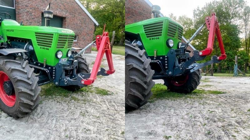 UNIVERZALNI KIT PREDNJA ČELNA HIDRAULIKA 2KAT ZA TRAKTOR 1500kg