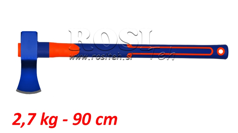 SJEKIRA ZA CIJEPANJE DRVA S KARBON DRŠKOM - A621 2,7 kg - 90 cm