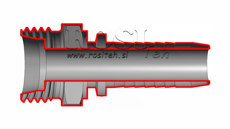HIDRAULIČNI PRIKLJUČAK CEL 12 L MUŠKI DN8-M18x1,5