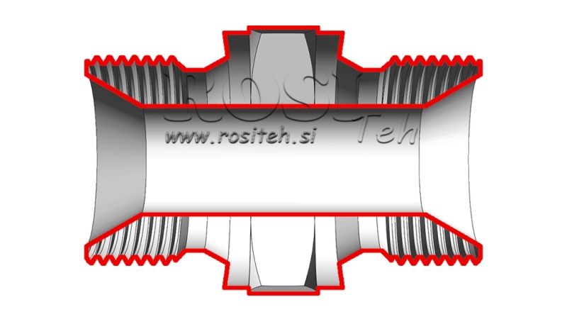HIDRAULIČNI DVOSTRUKI VIJAK BSP 1/4
