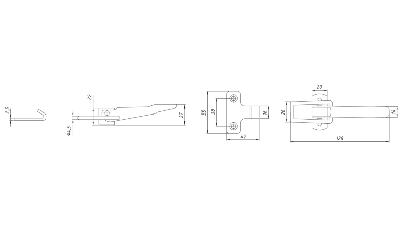 ZATVARAČ ZA STRANICE TIP NAPA XL