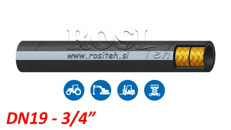 HIDRAULIČNA CIJEV DN19 2SN (3/4) 215 BAR