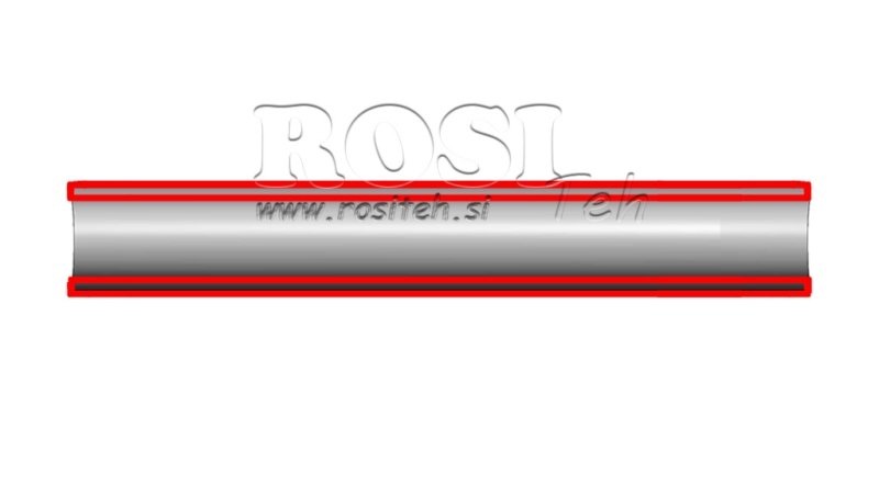 HIDRAULIČNO METALNO CRIJEVO d.15 x 1,5mm