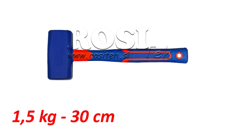 BATER ČEKIĆ S KARBON DRŠKOM - 1,5 kg - 30 cm