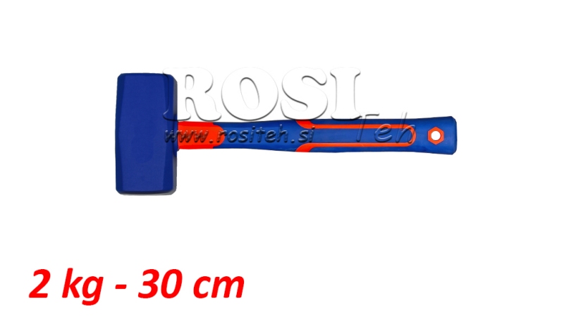 BATER ČEKIĆ S KARBON DRŠKOM - 2 kg - 30 cm