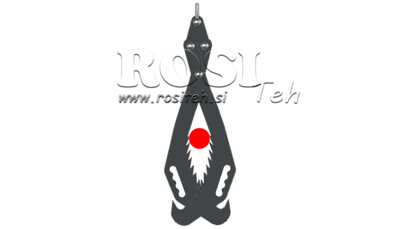 RUČNA ŠUMARSKA KLJEŠTA GRIPPER HD70 (700 mm) - OBOJANA