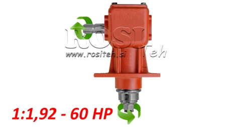 KUTNI REDUKTOR LF-140J 1:1,92 (60HP-44kW)
