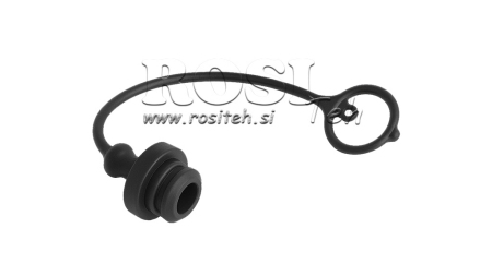 ZAŠTITNI GUMI POKLOPAC CRNI - ŽENSKE BRZE SPOJKE