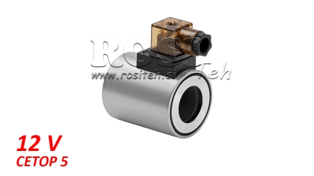 ELEKTRO MAGNETNI NAMOTAJ 12VDC ZA VENTIL CETOP 5 - fi 31,4mm-75mm 37W IP65