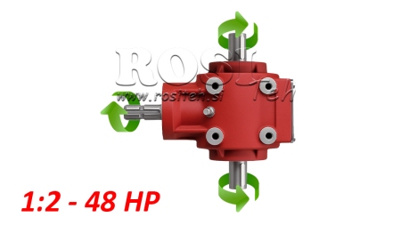 KUTNI REDUKTOR PTO-R11S 1:2 (48HP-35kW)