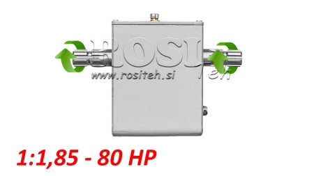 TRAKTORSKI REDUKTOR - 1:1,85 (80HP-60kW) MUŠKI-MUŠKI