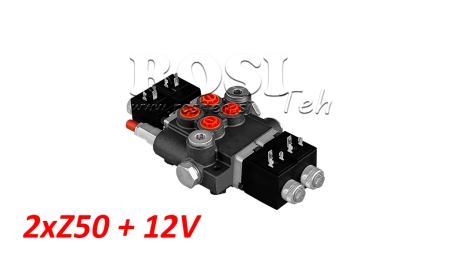 HIDRAULIČNI VENTIL 2xZ50+12V DC